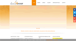 Desktop Screenshot of daviddecor.it